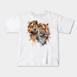 Twin Tigers Kids T-Shirt